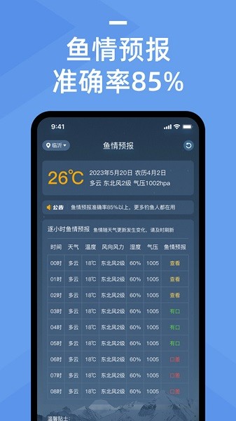 鱼情预报截图1