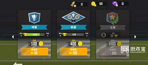 羽毛球高高手怎么提升段位