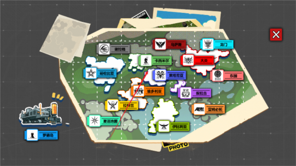 明日方舟泰拉地图