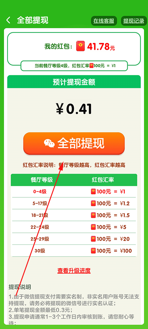 阳光餐厅赚钱版