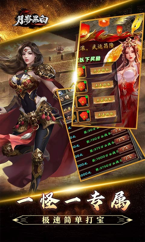 月影黑白龙胆攻速天命分身截图4