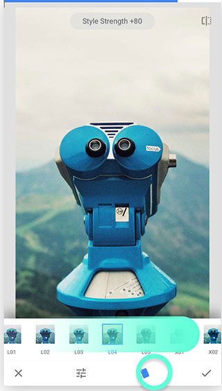 指划修图snapseed