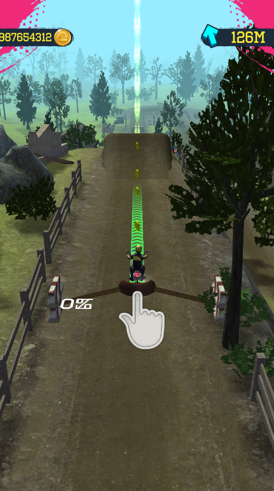 弹弓特技摩托手