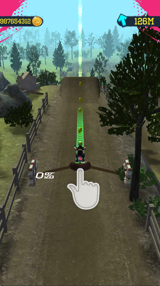 弹弓特技摩托手