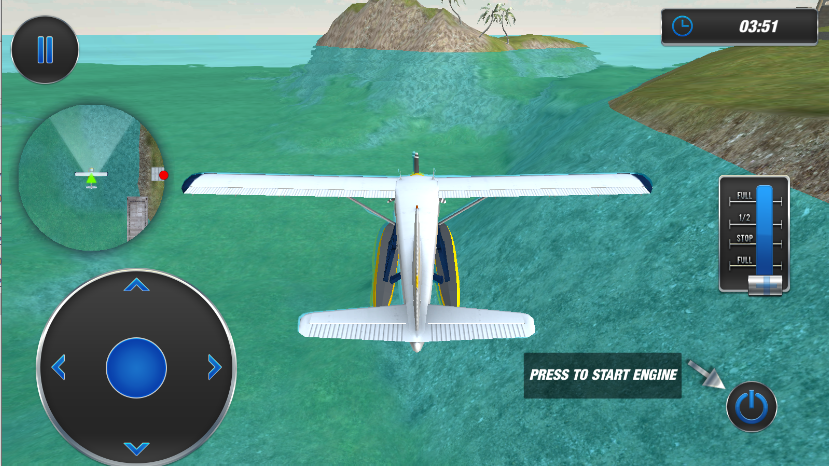 海平面飞行模拟器截图2