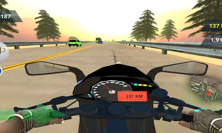 川崎公路摩托模拟器