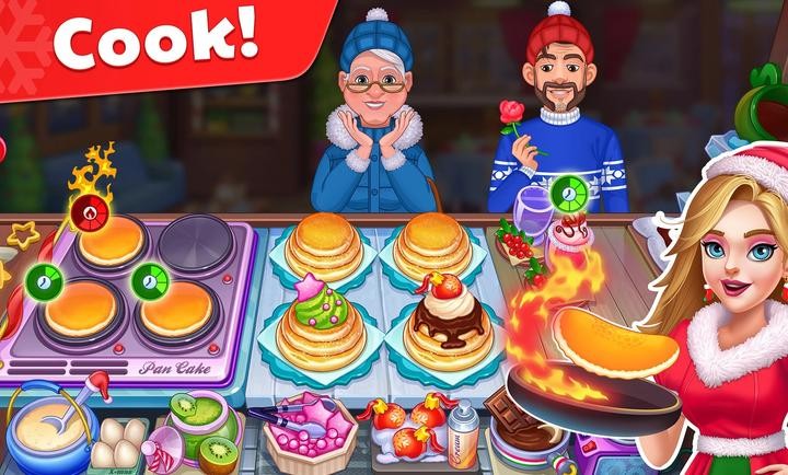 圣诞餐厅烹饪截图2