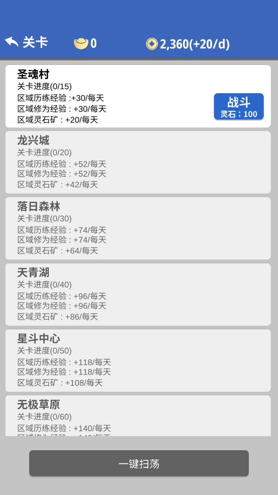 奇遇懒人修仙传
