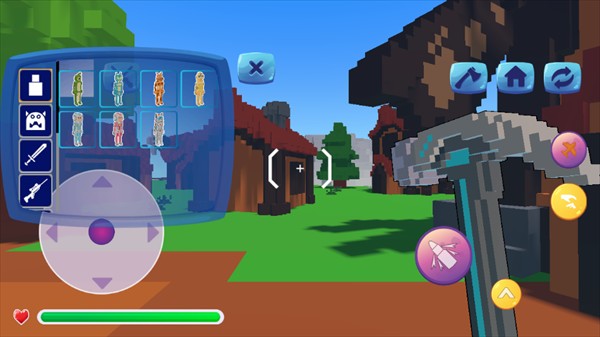 太空3D像素世界