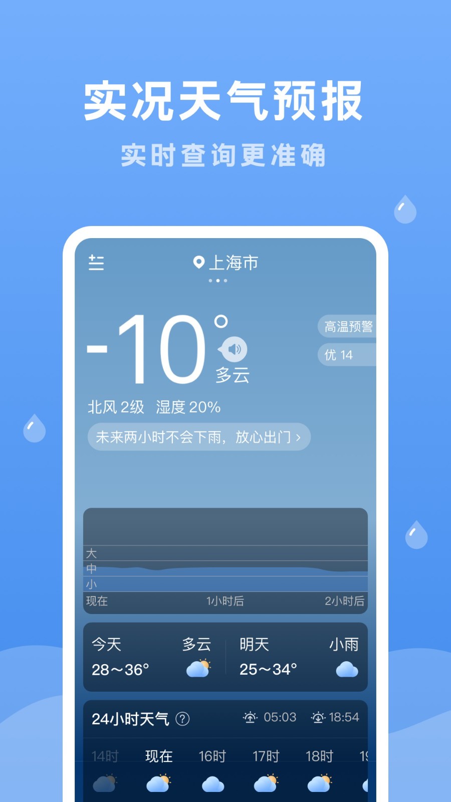 润雨天气截图1