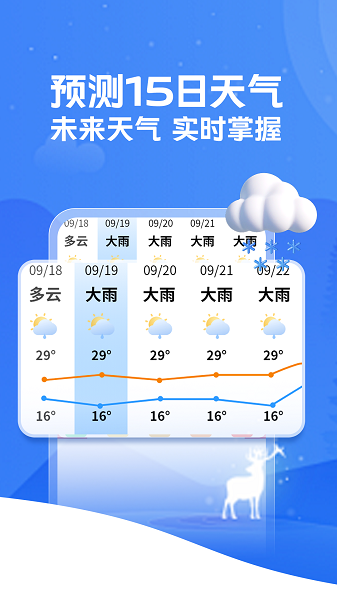 朝闻天气截图2