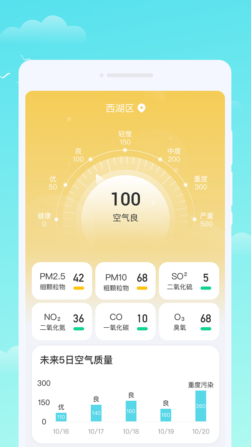 晴时天气截图4