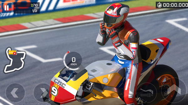 疯狂摩托赛车手