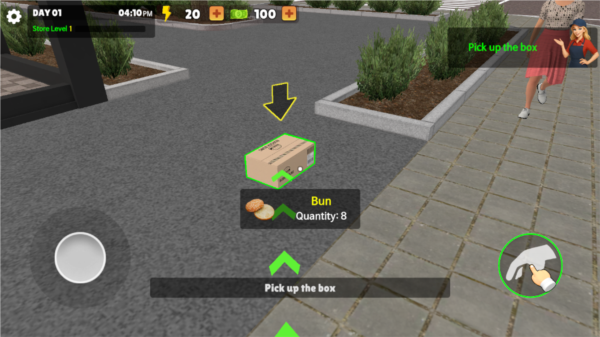 我的汉堡店模拟器