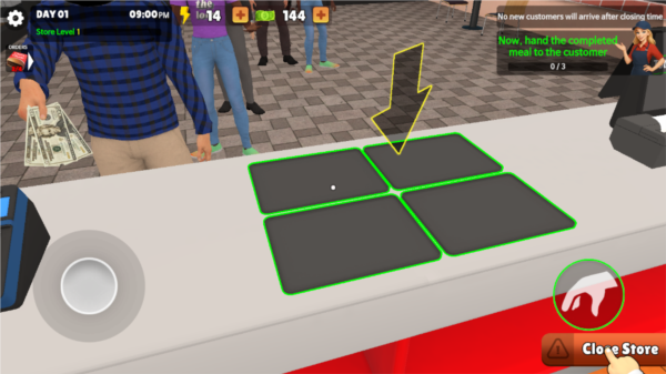 我的汉堡店模拟器