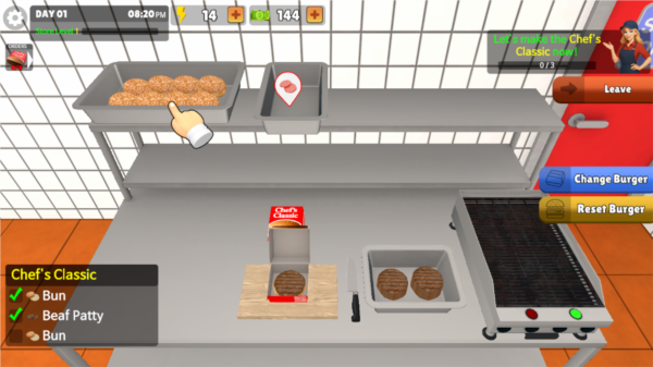 我的汉堡店模拟器