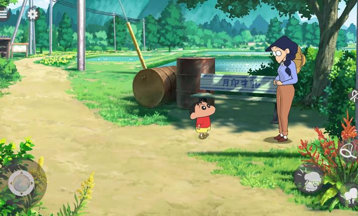 蜡笔小新煤炭镇的小白中文版