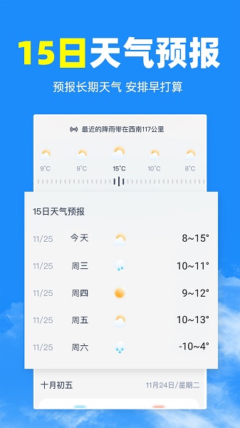 天气准预报
