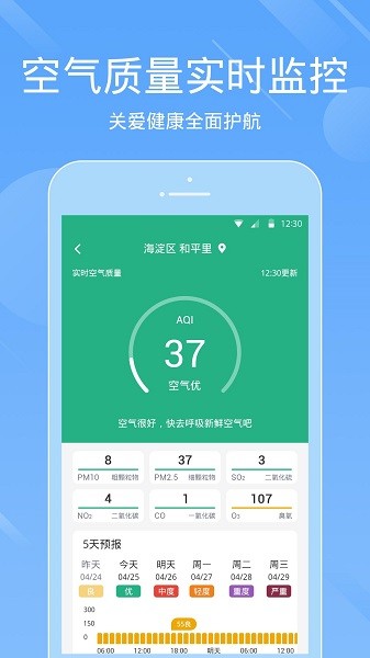 天气预报准截图1