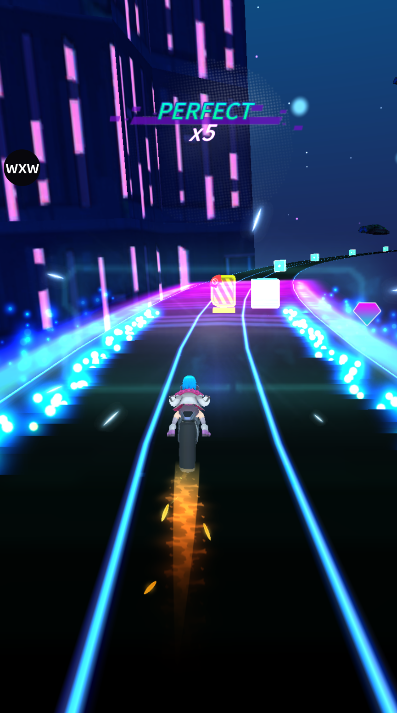 节奏音乐摩托车