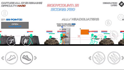 火柴人战争鲜血打击正版