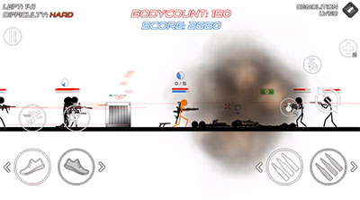 火柴人战争鲜血打击正版