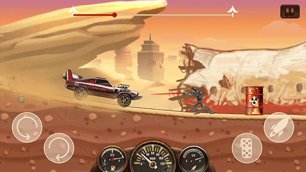 僵尸战车小游戏