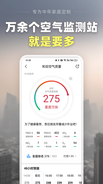 大字天气预报截图2