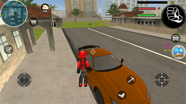 蜘蛛侠绳索城市英雄