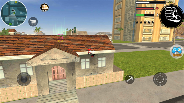 蜘蛛侠绳索城市英雄