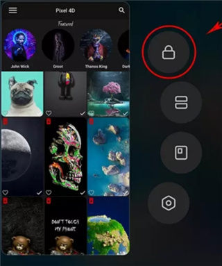 Pixel 4D动态壁纸