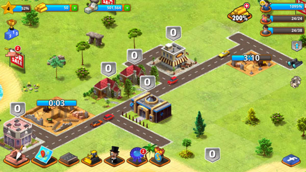 热带天堂小镇岛