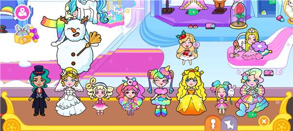 剪纸公主的冰雪世界