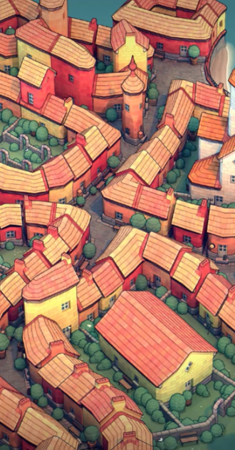 筑梦水乡城镇叠叠乐