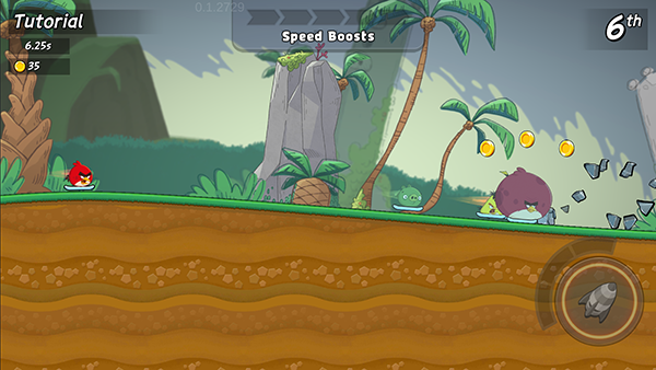 愤怒的小鸟赛跑