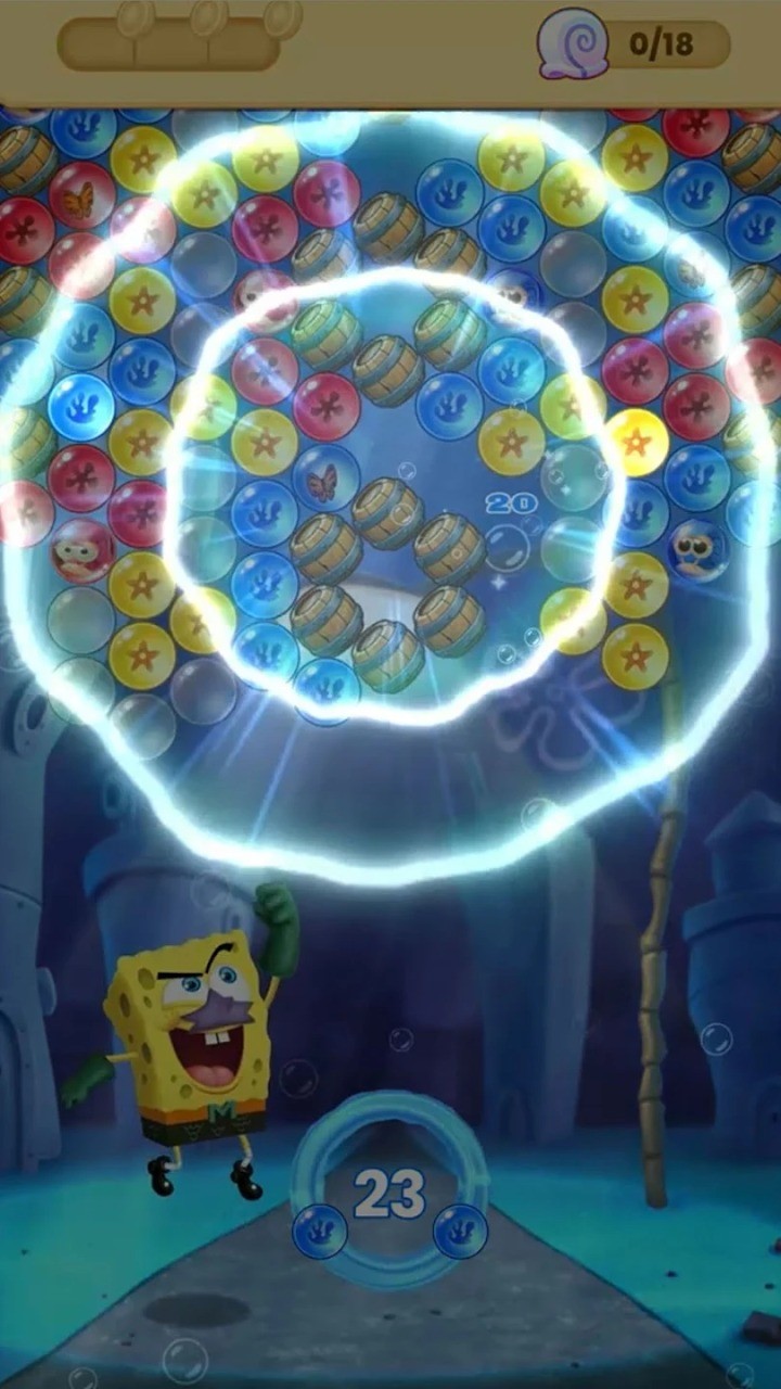 海绵宝宝泡泡爆破截图2
