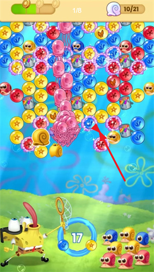 海绵宝宝泡泡爆破