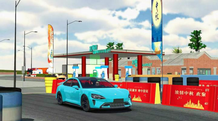 手动挡停车场小米SU7模组截图3