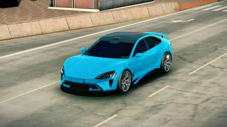 手动挡停车场小米SU7模组截图2