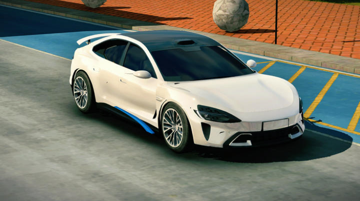 手动挡停车场小米SU7模组截图1