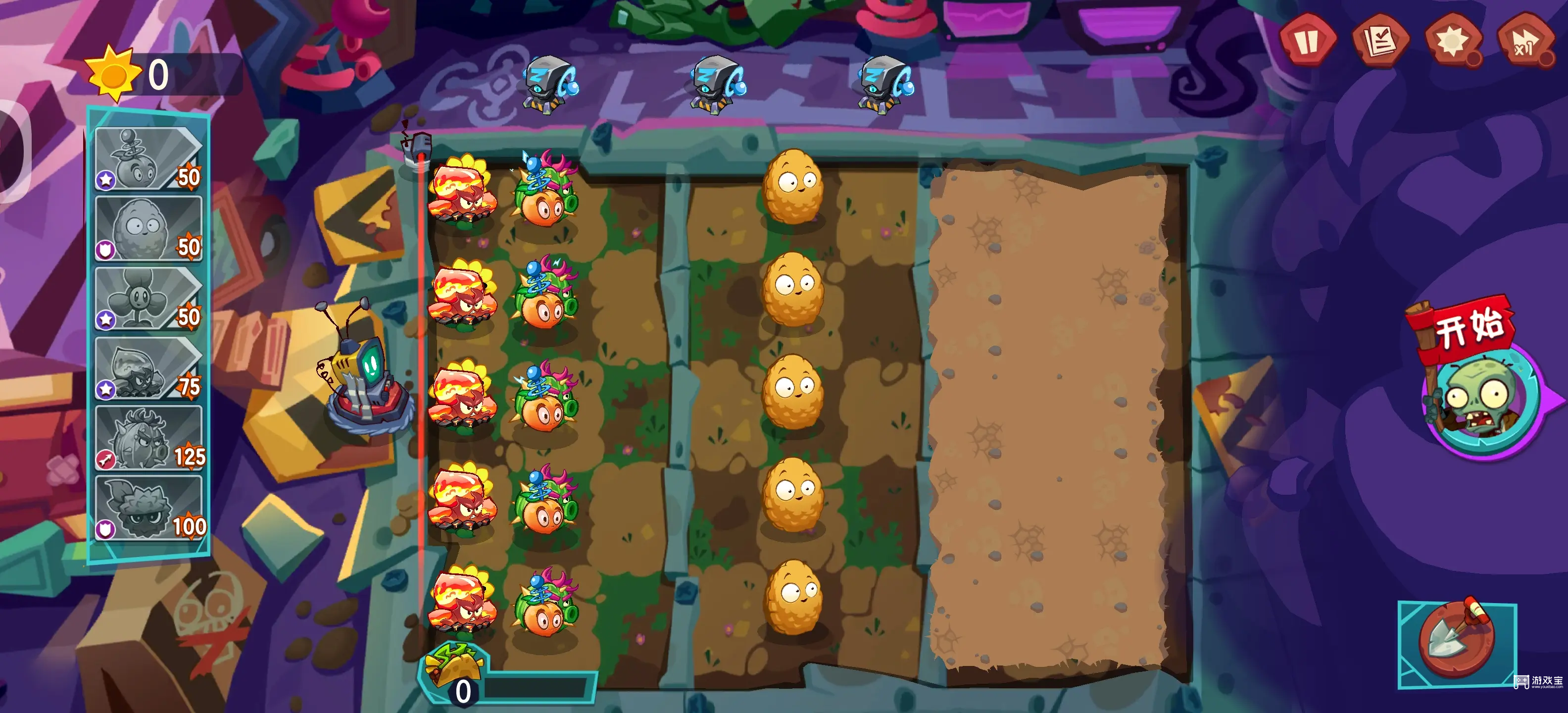 植物大战僵尸3第三章不朽女王打法攻略