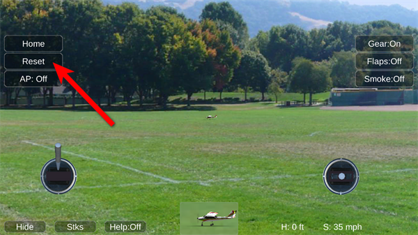 模拟遥控飞机