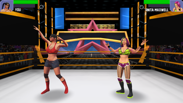 美女摔跤模拟器