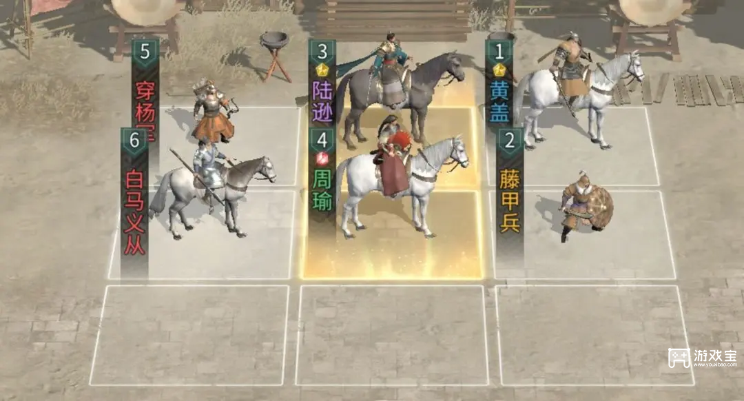 三国天下归心陆逊火烧队阵容推荐攻略