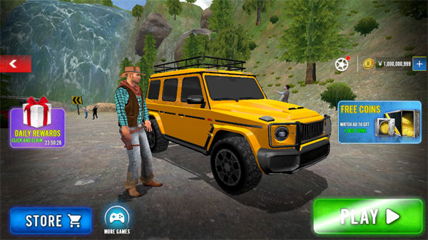 越野SUV吉普4x4驾驶