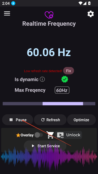 Screen Refresh Rate Tool