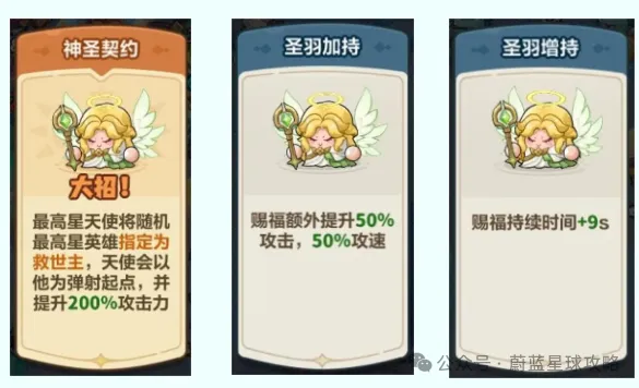 永远的蔚蓝星球圣羽增益+幻天使合成辅助养成攻略