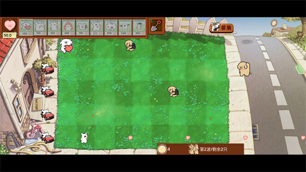 小白大战小鸡毛