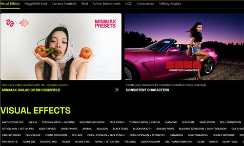 higgsfield AI截图5