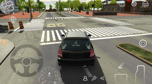 手动挡停车场国风模组